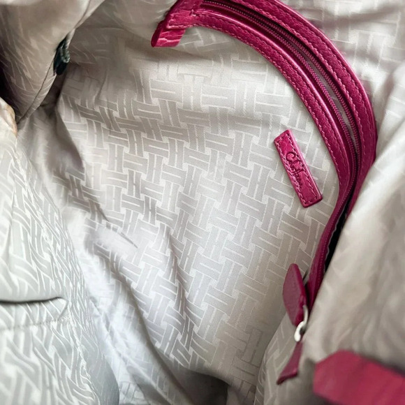 Cole Haan Thick Dusty Red Leather Medium Shoulder bag - Picture 8 of 10